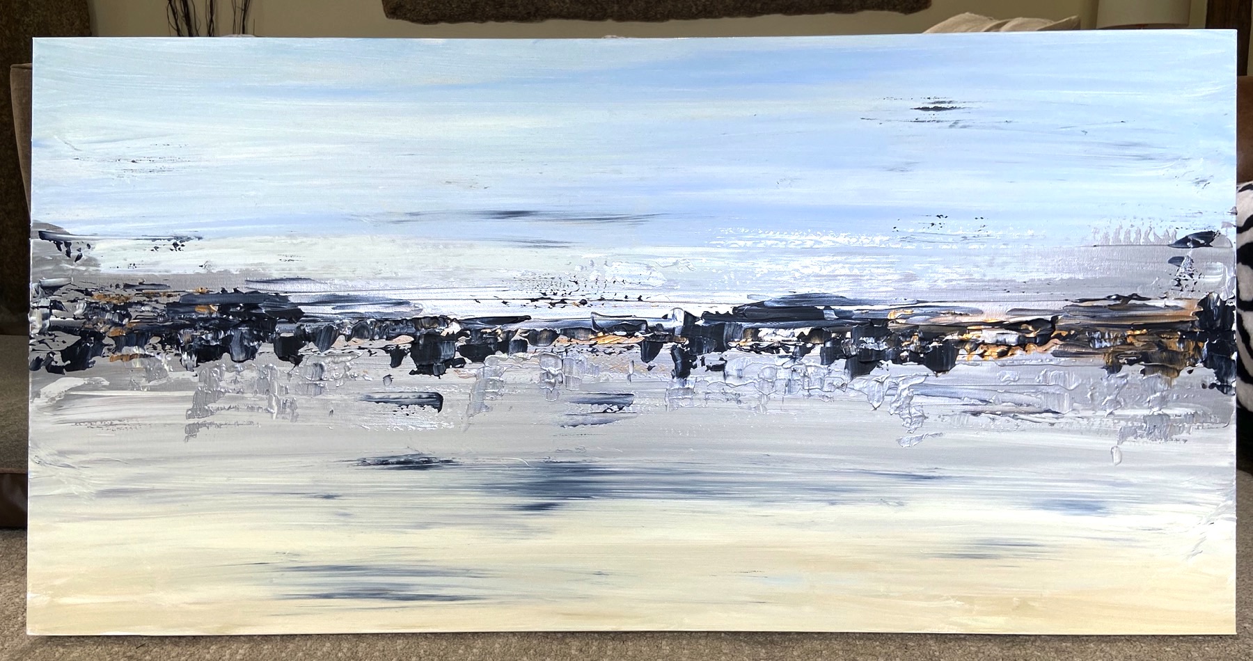 Cornish Reflections — seascapes painting by Jeanette James-Monk